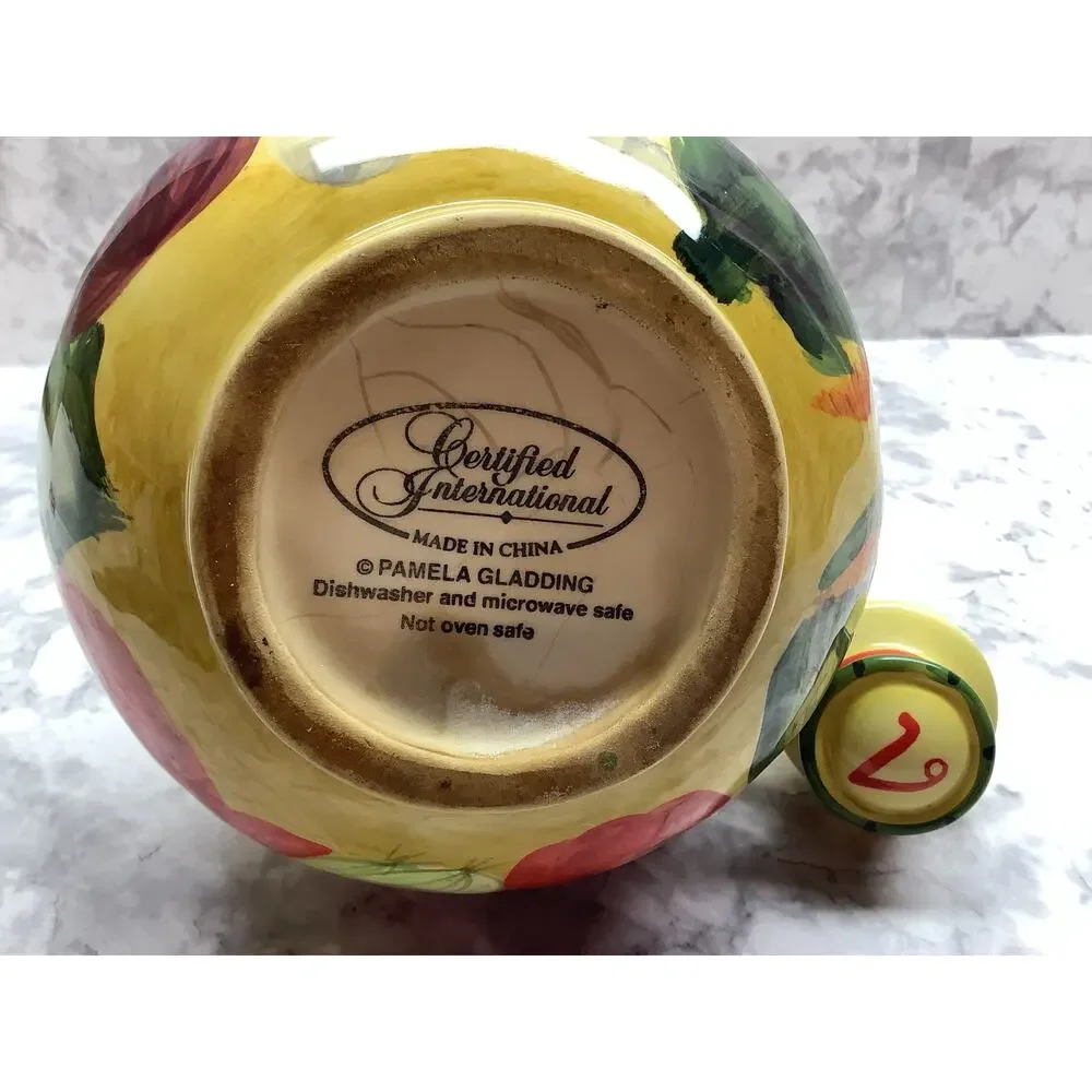 Certified International Pamela Gladding 'Tuscany Vegetable Oil or Vinegar Cruet
